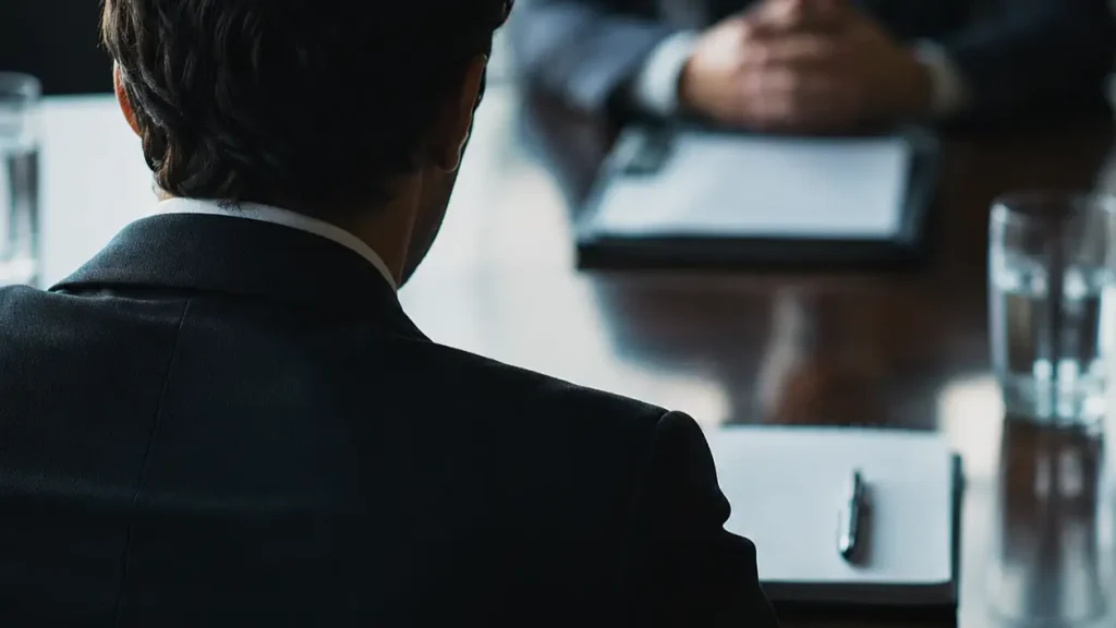 Buyer's investment committee reviewing risks before approving an M&A acquisition